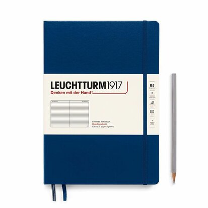 Leuchtturm B5 Composition Hardcover Navy