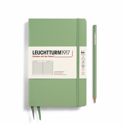 Leuchtturm B6+ Paperback Hardcover Notitieboek Sage 