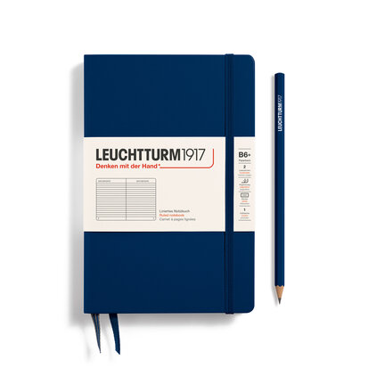 Leuchtturm B6+ Paperback Hardcover Notitieboek Navy