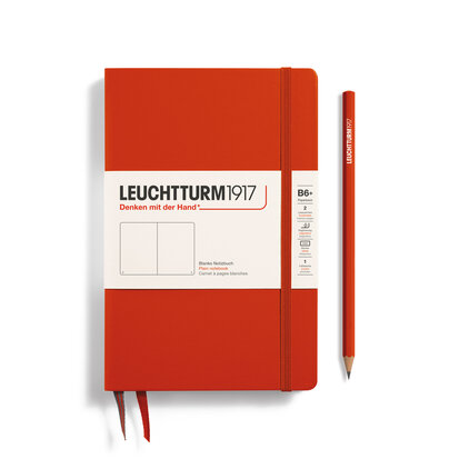 Leuchtturm B6+ Paperback Hardcover Notitieboek Fox Red