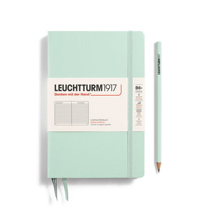 Leuchtturm B6+ Paperback Hardcover Notitieboek Mint Green