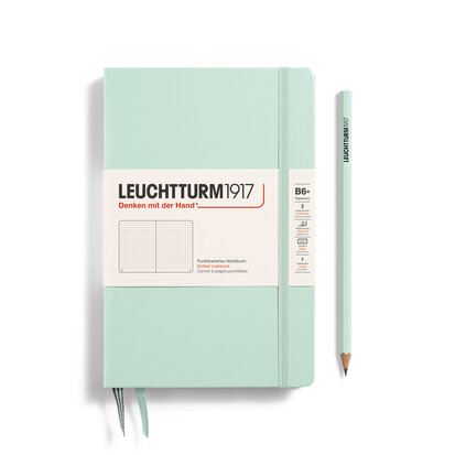 Leuchtturm B6+ Paperback Hardcover Notitieboek Mint Green