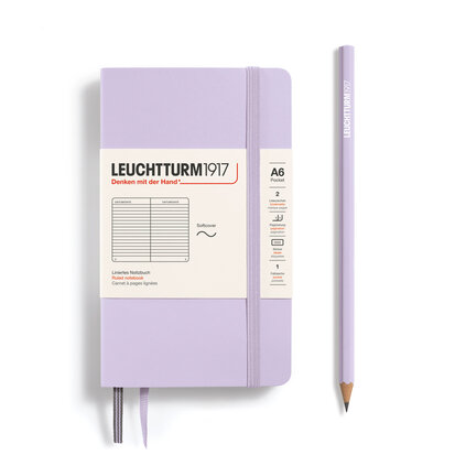 Leuchtturm A6 Pocket Softcover Notitieboek Lilac