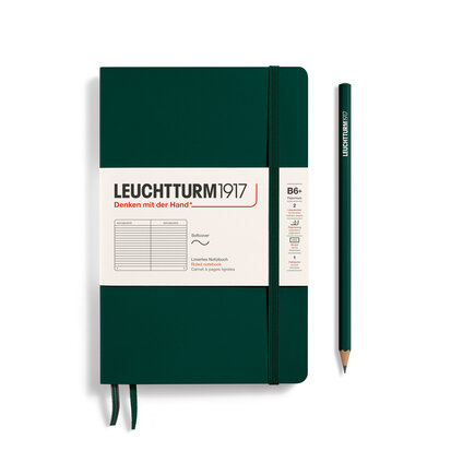 Leuchtturm B6+ Paperback Softcover Notitieboek Forest Green