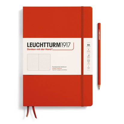 Leuchtturm B5 Composition Hardcover Fox Red