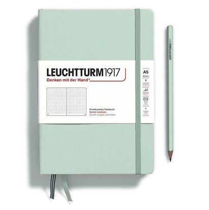 Leuchtturm A5 Medium Hardcover Notitieboek Mint Green