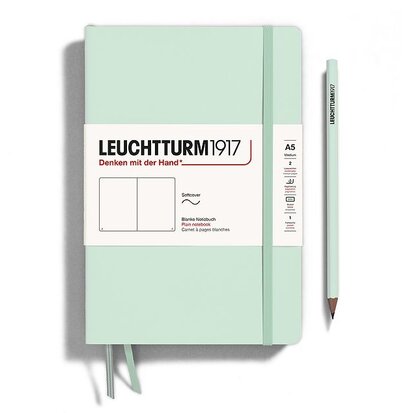 Leuchtturm A5 Medium Hardcover Notitieboek Mint Green