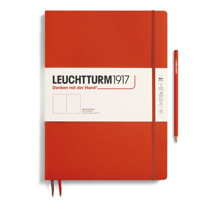 Leuchtturm A4+ Master Slim Hardcover Notitieboek Fox Red