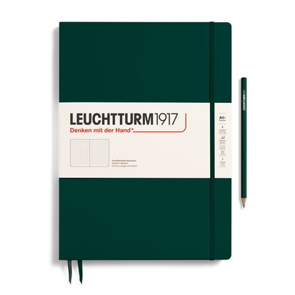 Leuchtturm A4+ Master Slim Hardcover Notitieboek Forest Green