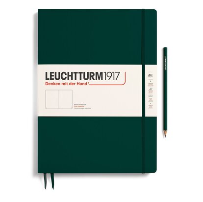 Leuchtturm A4+ Master Slim Hardcover Notitieboek Forest Green