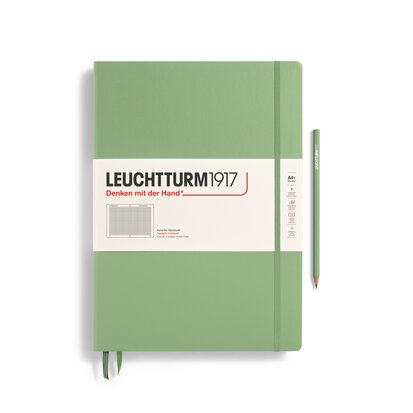 Leuchtturm A4+ Master Classic Hardcover Notitieboek Sage