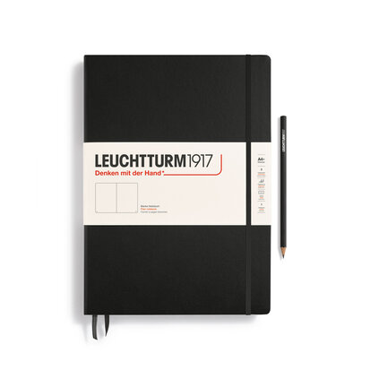 Leuchtturm  A4+ Master Classic Hardcover Notitieboek Black