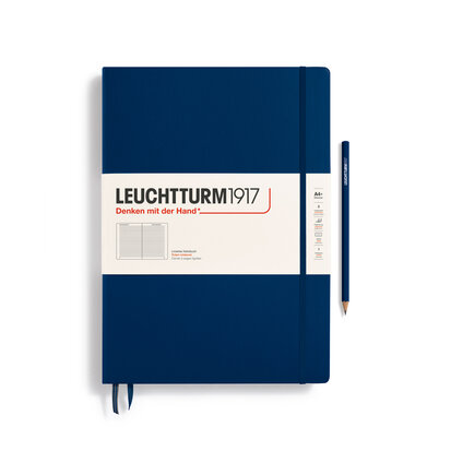 Leuchtturm A4+ Master Classic Hardcover Notitieboek Navy