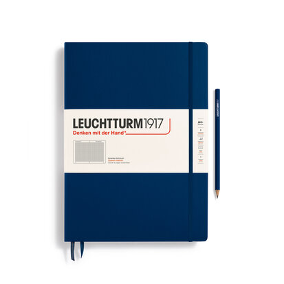 Leuchtturm A4+ Master Classic Hardcover Notitieboek Navy