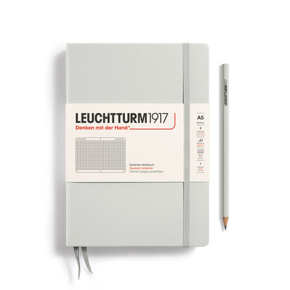 Leuchtturm A5 Medium Hardcover Notitieboek Light Grey