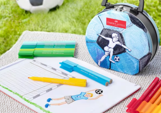 Faber-Castell Connector Viltstift 'Voetbal'