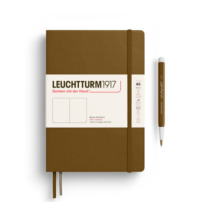 Leuchtturm A5 Medium Hardcover Notitieboek Spice Brown