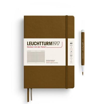 Leuchtturm A5 Medium Hardcover Notitieboek Spice Brown