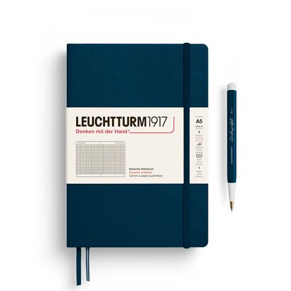 Leuchtturm A5 Medium Hardcover Notitieboek Deep Sea