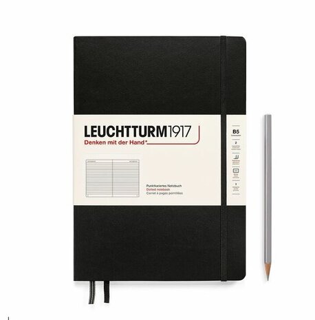 Leuchtturm B5 Composition Hardcover Black 