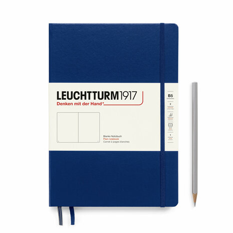 Leuchtturm B5 Composition Hardcover Navy