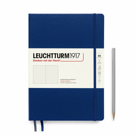 Leuchtturm B5 Composition Hardcover Navy