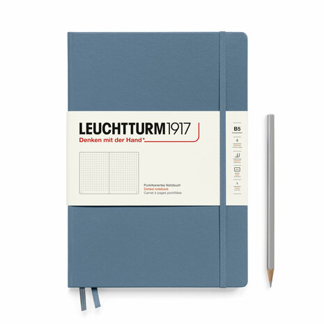 Leuchtturm B5 Composition Hardcover Stone Blue