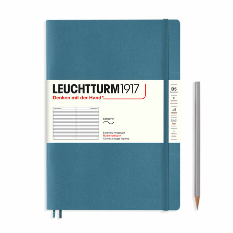 Leuchtturm B5 Composition Softcover Stone Blue