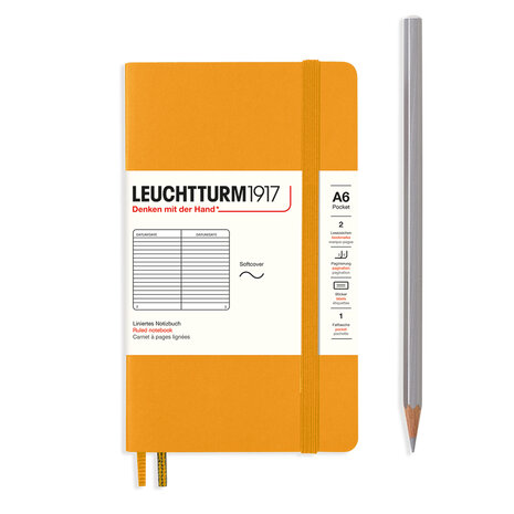 Leuchtturm A6 Pocket Softcover Notitieboek Rising Sun