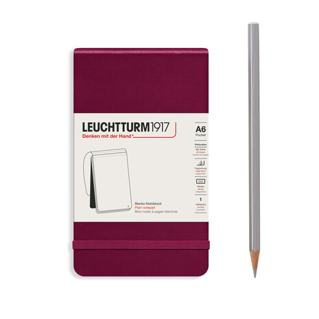 Leuchtturm A6 Reporter Notitieboek Port Red