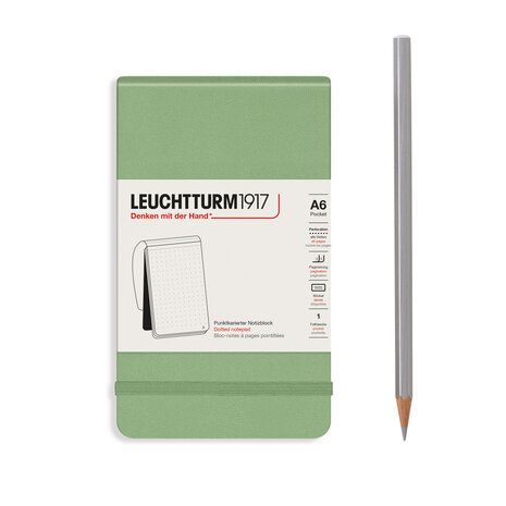 Leuchtturm A6 Reporter Notitieboek Sage