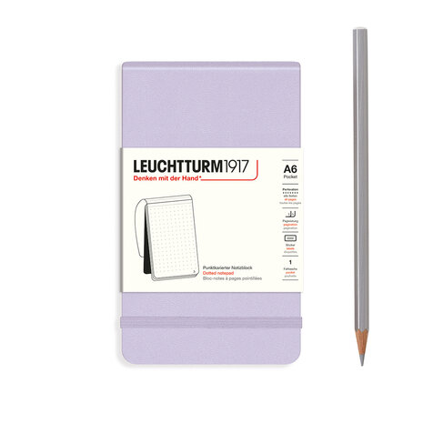 Leuchtturm A6 Reporter/Notepad Notitieboek Lilac