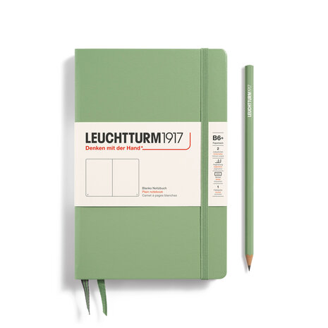 Leuchtturm B6+ Paperback Hardcover Notitieboek Sage 