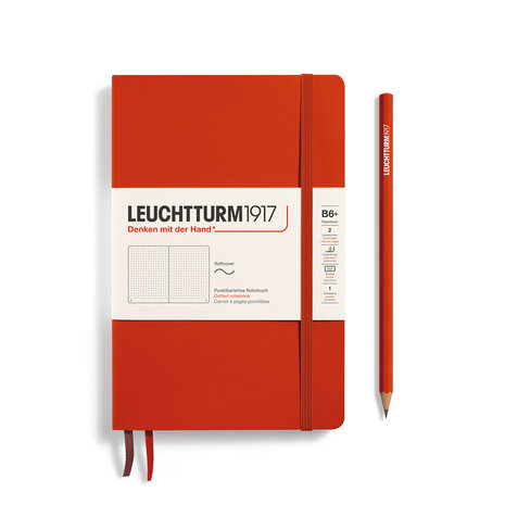 Leuchtturm B6+ Paperback Softcover Notitieboek Fox Red