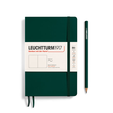 Leuchtturm B6+ Paperback Softcover Notitieboek Forest Green