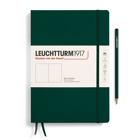 Leuchtturm B5 Composition Hardcover Forest Green