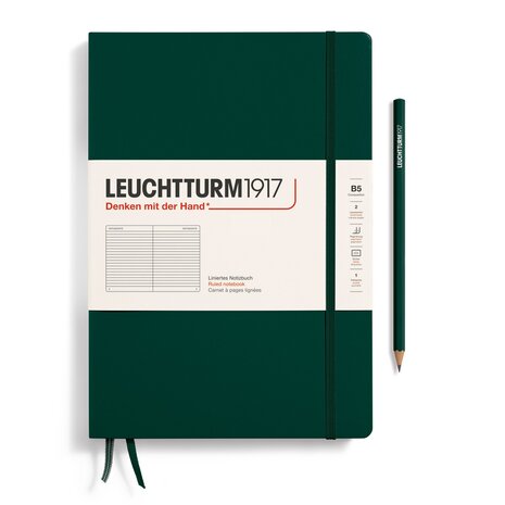 Leuchtturm B5 Composition Hardcover Forest Green