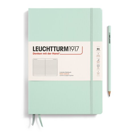 Leuchtturm B5 Composition Hardcover Mint Green