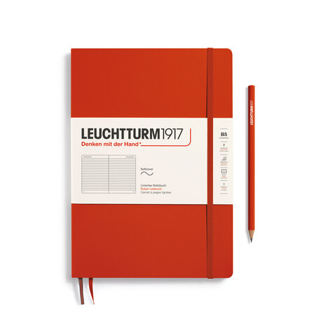 Leuchtturm B5 Composition Softcover Fox Red