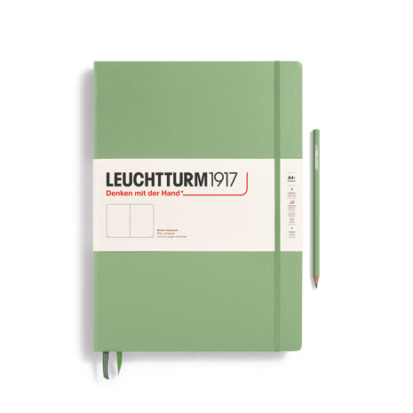 Leuchtturm A4+ Master Classic Hardcover Notitieboek Sage