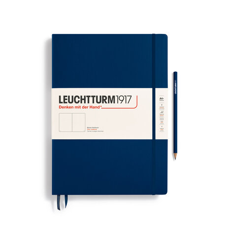 Leuchtturm A4+ Master Classic Hardcover Notitieboek Navy