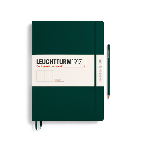 Leuchtturm A4+ Master Classic Hardcover Notitieboek Forest Green