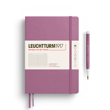 Leuchtturm A5 Medium Hardcover Notitieboek Dusty Rose