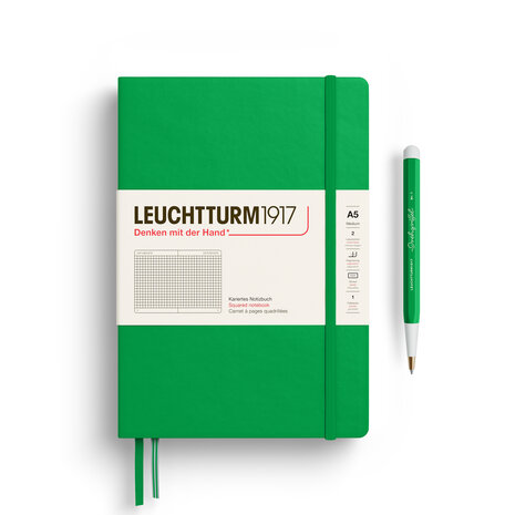 Leuchtturm A5 Medium Hardcover Notitieboek Spring Leaf