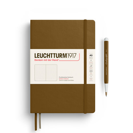 Leuchtturm A5 Medium Hardcover Notitieboek Spice Brown