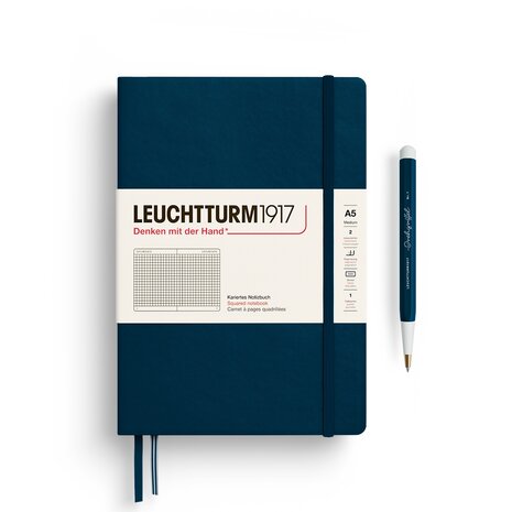 Leuchtturm A5 Medium Hardcover Notitieboek Deep Sea